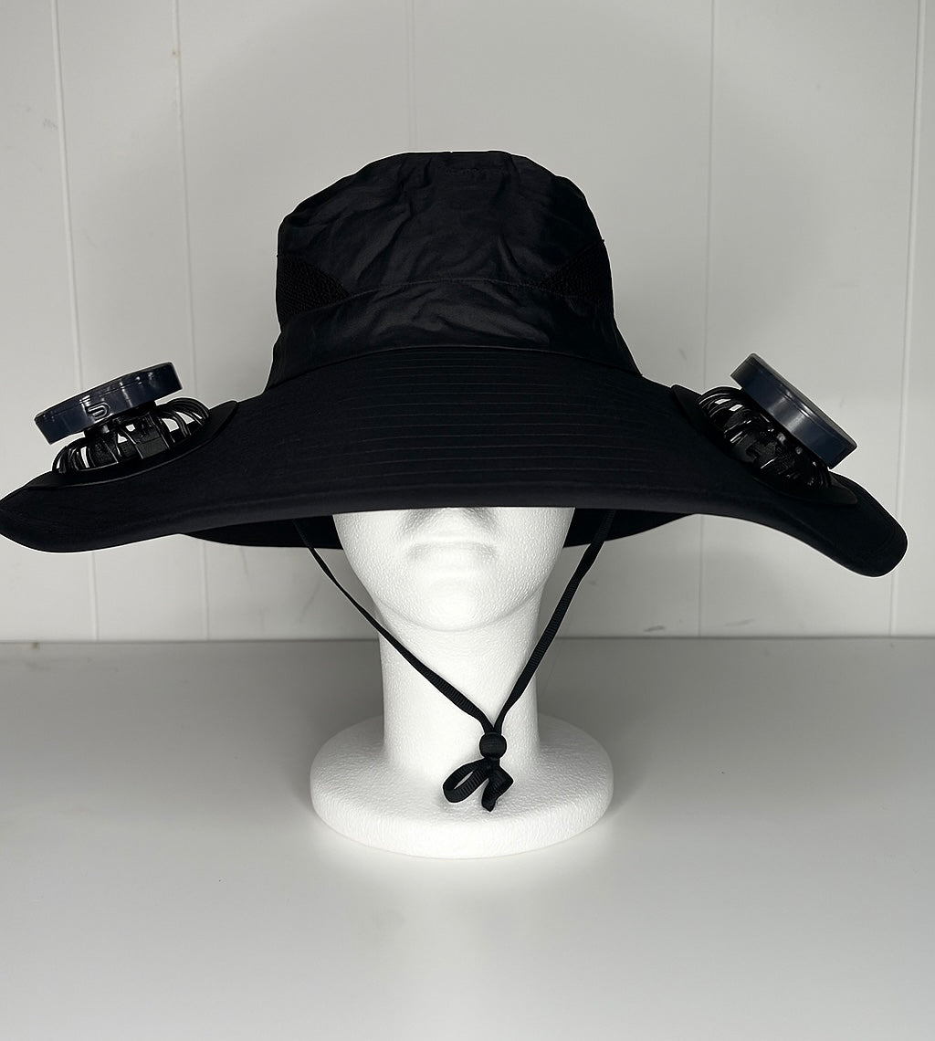 Solar Fan Hat with