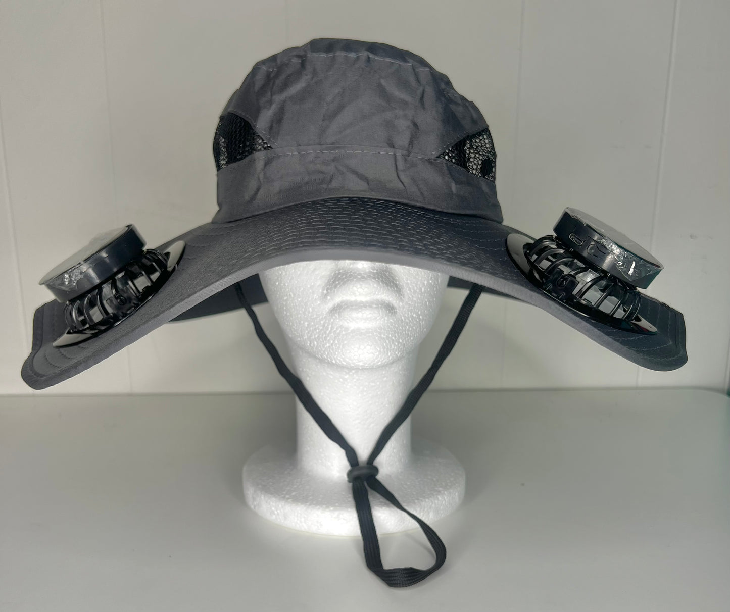 Solar Fan Hat with