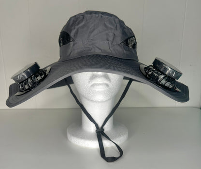Solar Fan Hat with