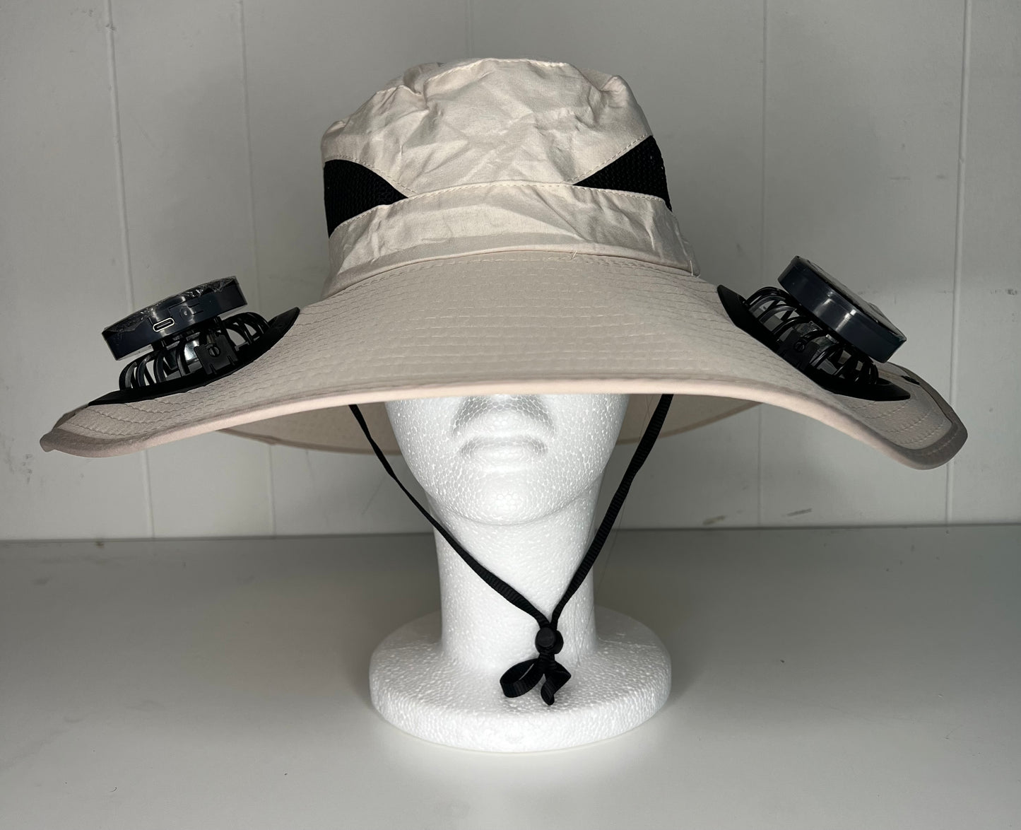 Solar Fan Hat with