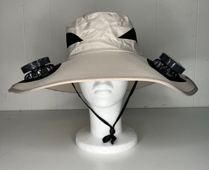 Solar Fan Hat with
