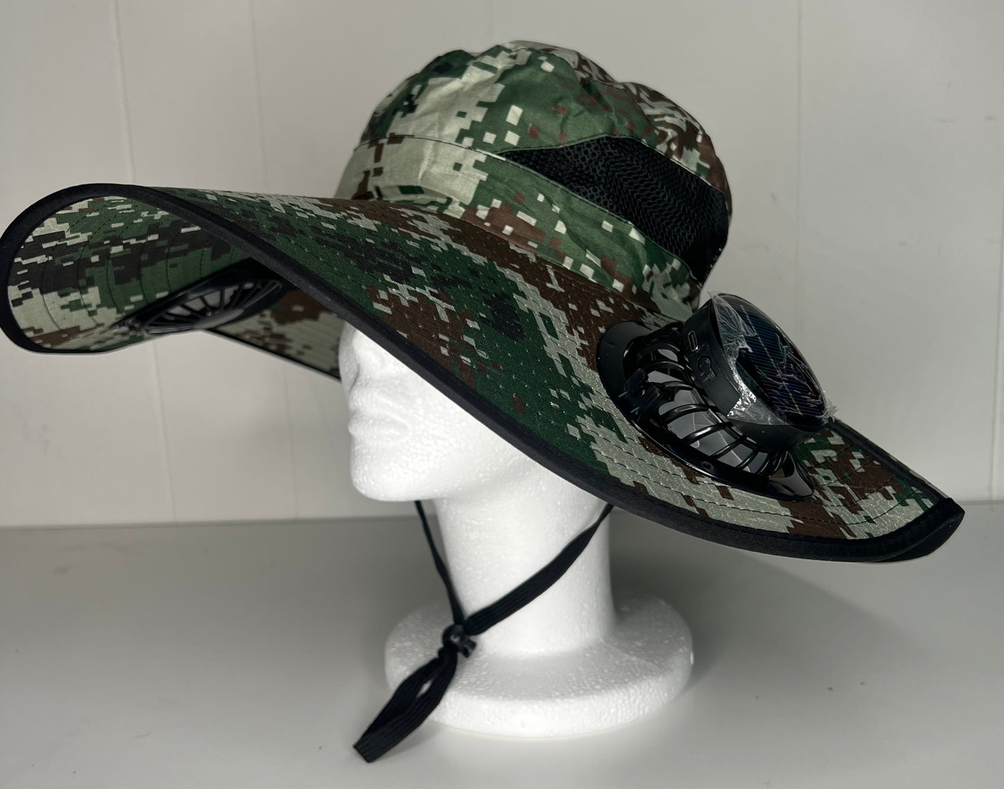 Solar Fan Hat with