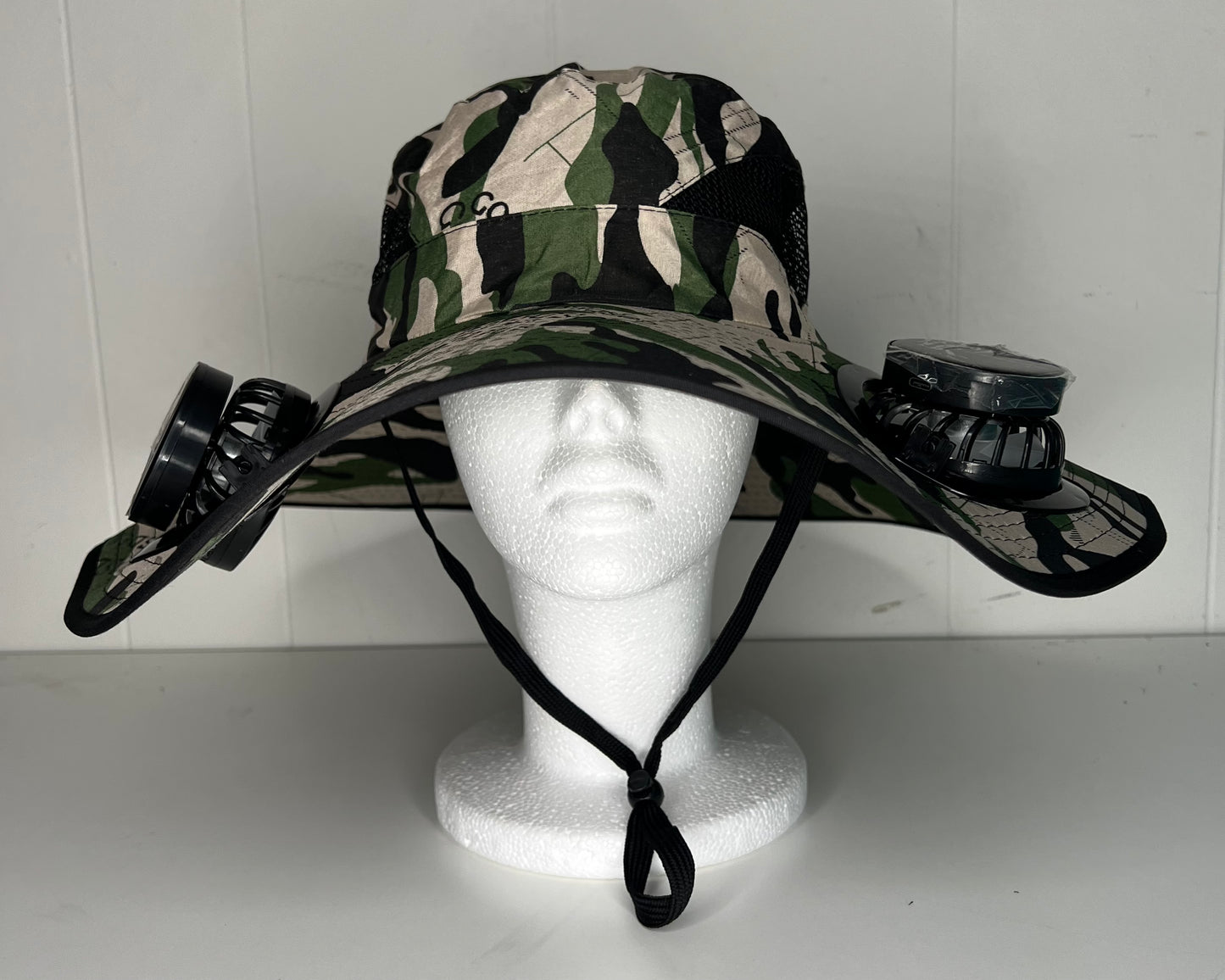 Solar Fan Hat with