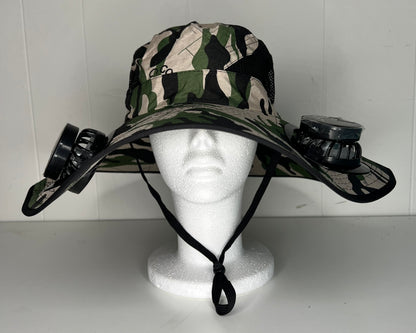 Solar Fan Hat with