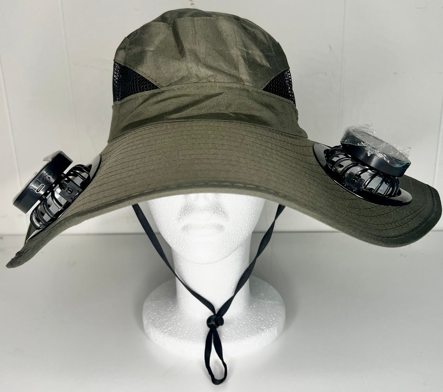 Solar Fan Hat with