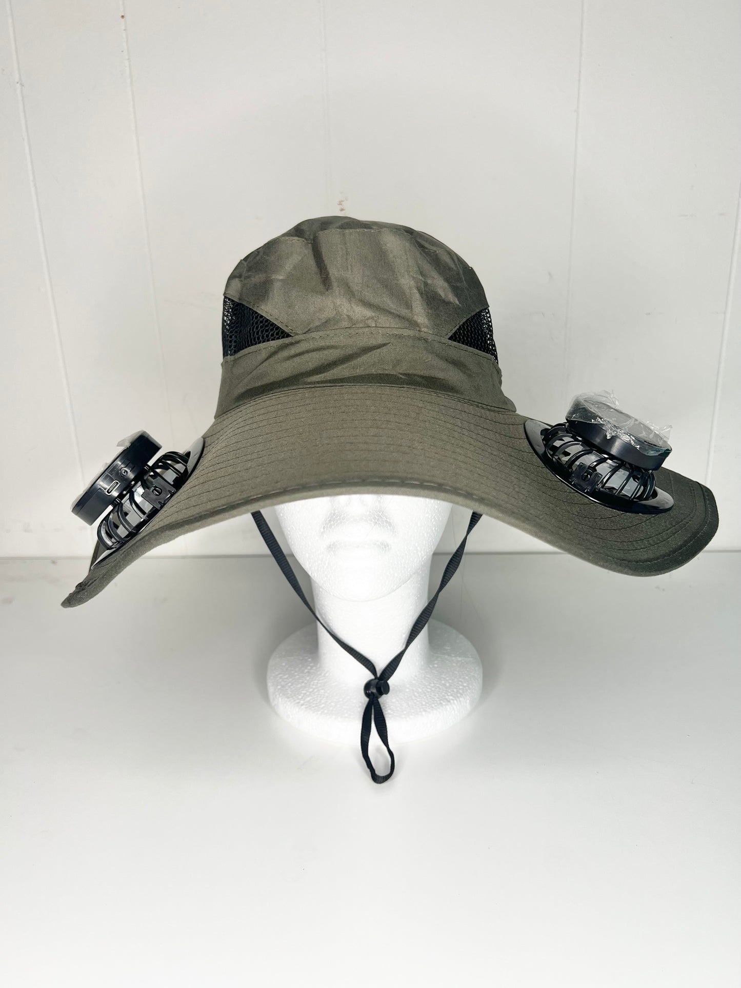 Solar Fan Hat with