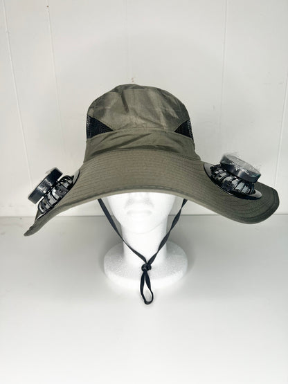 Solar Fan Hat with