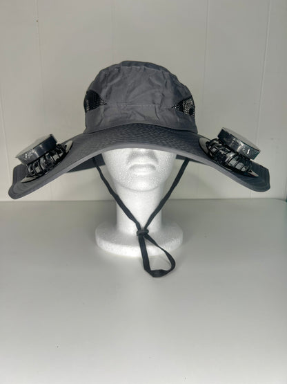 Solar Fan Hat with