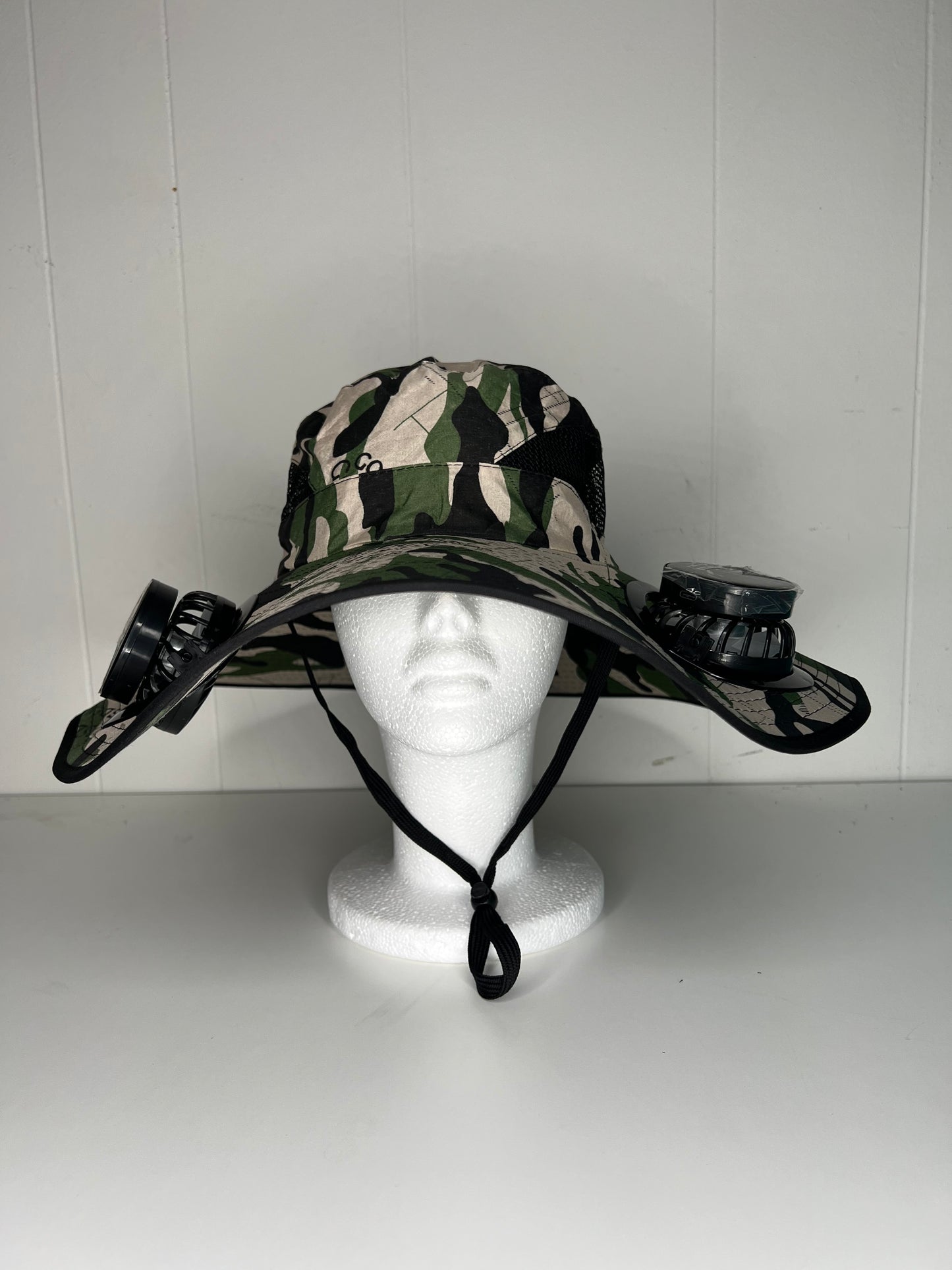 Solar Fan Hat with