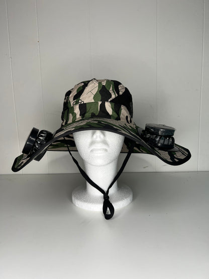 Solar Fan Hat with